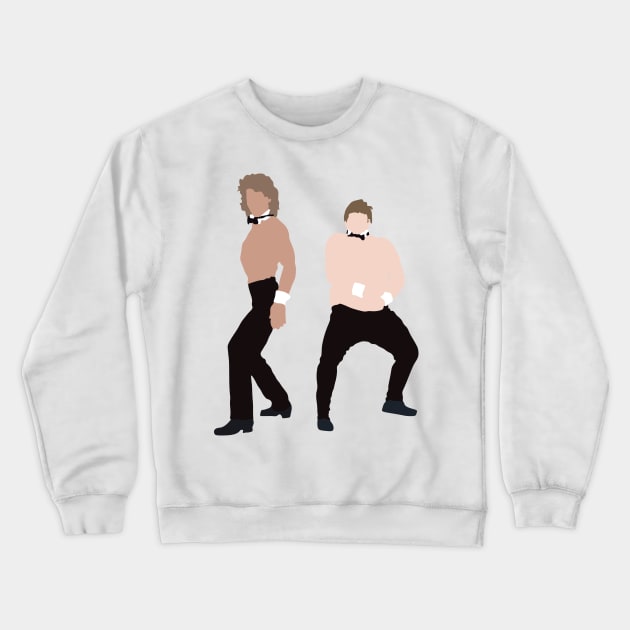 Chris and Patrick Chippendale Crewneck Sweatshirt by FutureSpaceDesigns